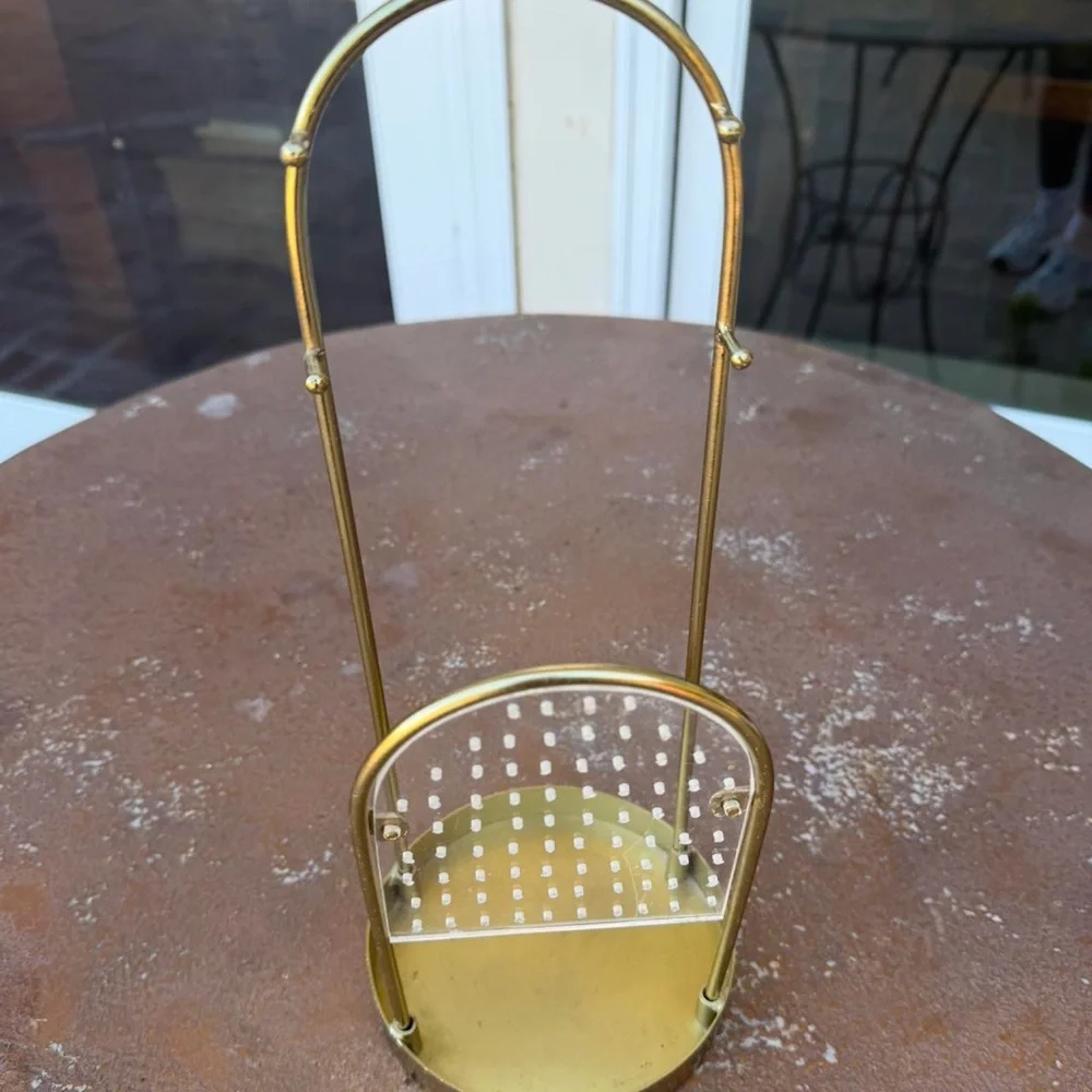 Urban outfitters bohemian gold jewelry storage holder decoration /